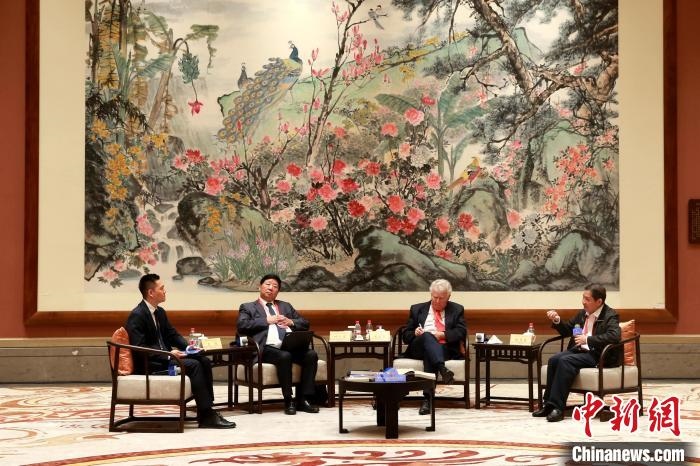 9月27日，尼山世界文明論壇在曲阜舉行，圖為該論壇的“高端訪談”活動(dòng)。　梁犇 攝
