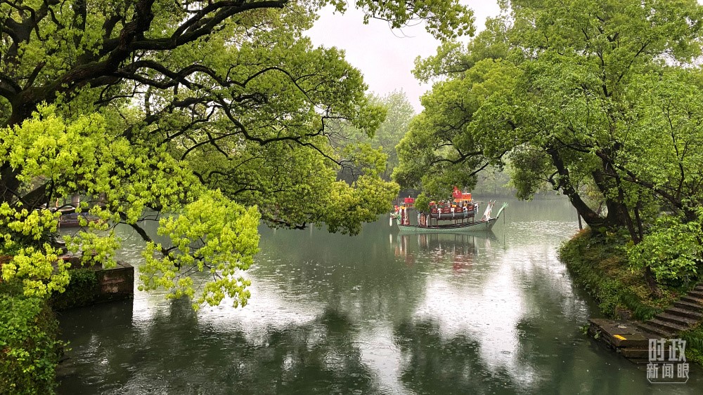 杭州西溪國家濕地公園是全國首個國家濕地公園。（總臺央視記者李輝拍攝）