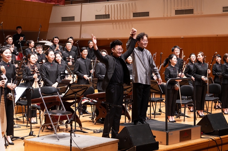 中國音樂學院第四屆學生管弦樂作曲比賽決賽音樂會上演。校方供圖