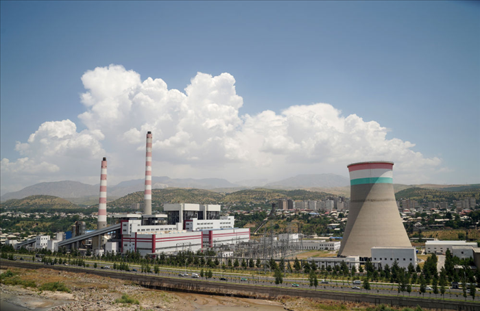 杜尚別2號熱電廠（2024年6月22日攝）。