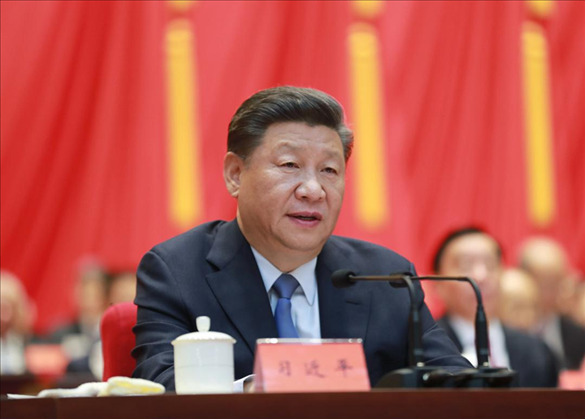 2019年9月20日，中央政協(xié)工作會議暨慶祝中國人民政治協(xié)商會議成立70周年大會在全國政協(xié)禮堂召開。中共中央總書記、國家主席、中央軍委主席習(xí)近平出席大會并發(fā)表重要講話。新華社記者 丁林 攝
