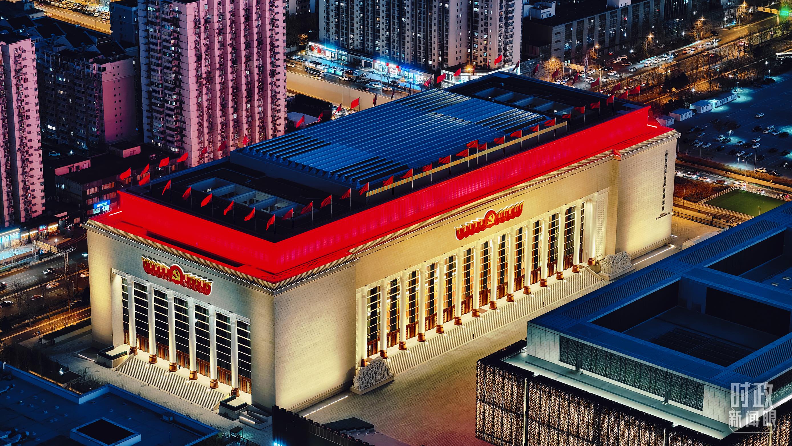 △中國(guó)共產(chǎn)黨歷史展覽館。（總臺(tái)央視記者張宇拍攝）