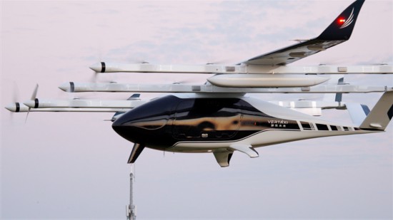 電動垂直起降飛行器M1。受訪者供圖