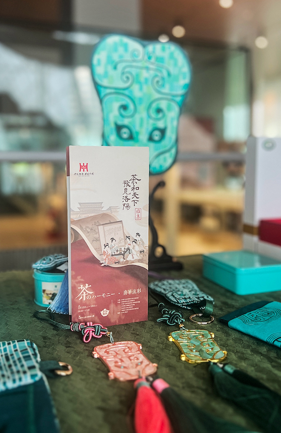 洛陽(yáng)非遺展示區(qū)。中國(guó)駐大阪旅游辦事處供圖