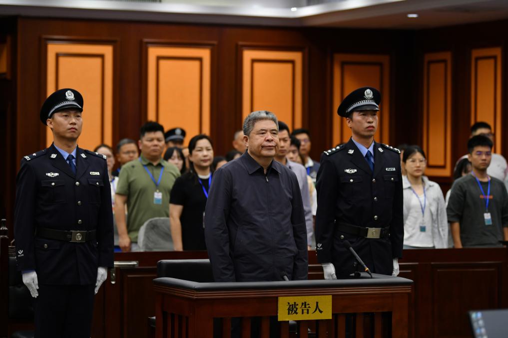 現(xiàn)場圖。（廣西壯族自治區(qū)南寧市中級人民法院供圖）