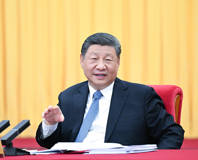 2025年3月6日，習(xí)近平總書記看望參加全國(guó)政協(xié)十四屆三次會(huì)議的民盟、民進(jìn)、教育界委員，并參加聯(lián)組會(huì)。